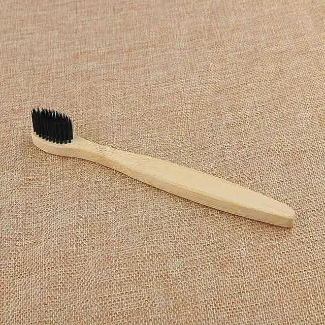 Eco-Friendly Bamboo Charcoal Toothbrush Eco My Home  Natural Toothbrush ecomyhome.store United States
