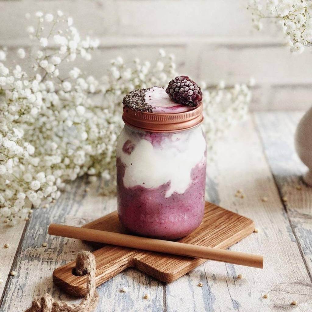 Jungle Straws: Reusable Bamboo Drinking Straws with Natural Hessian Carry Case (Set of 12)