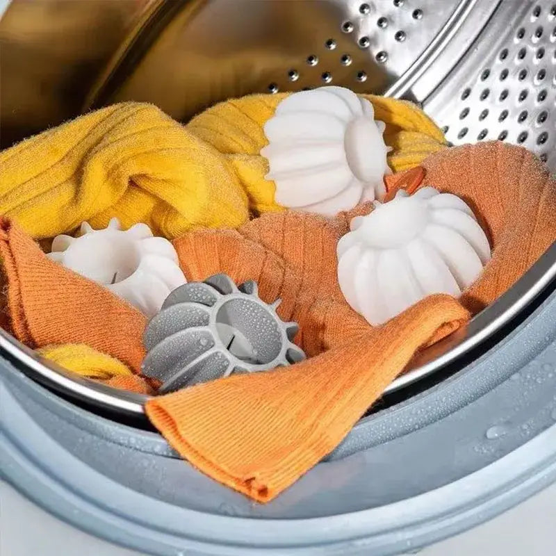 Gray Starburst Laundry Balls
