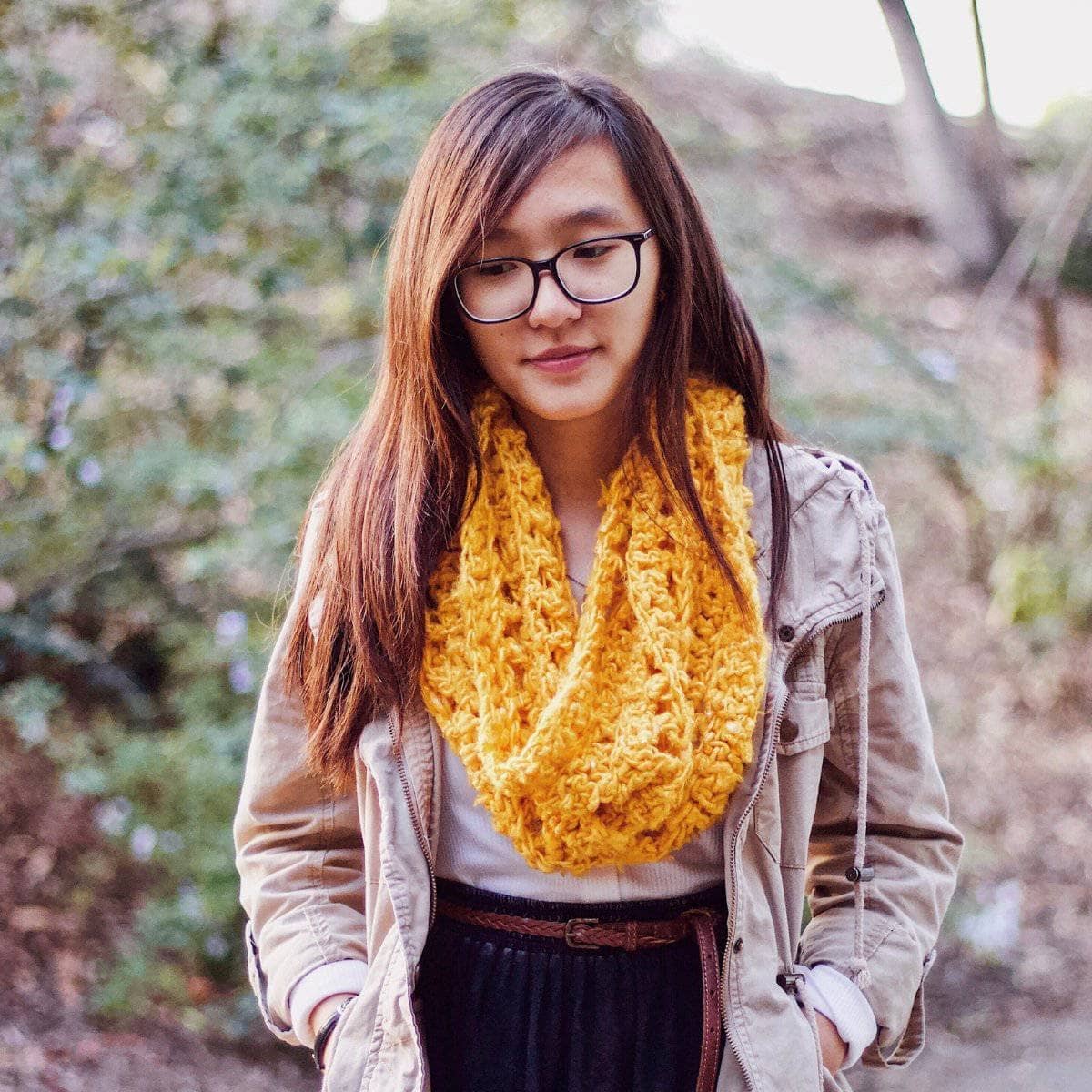 Elderidge Ribbed Banana Cowl Crochet Kit