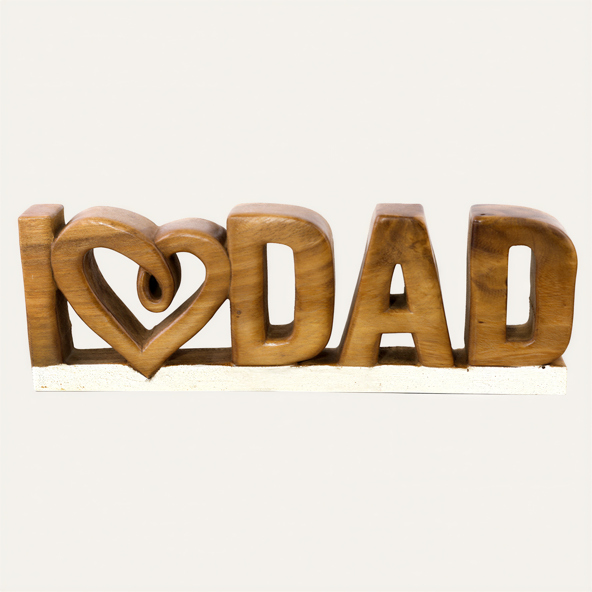 Wooden Dad Sign – Emmeric Love Dad, Acacia Wood