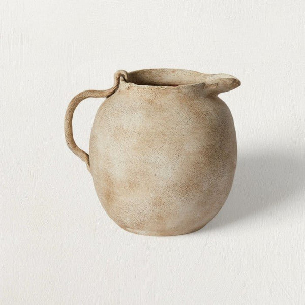 Eleanor Off-White Ceramic Jug