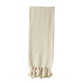 Woven Pom Pom Fringed Throw Blanket (2 Colors)