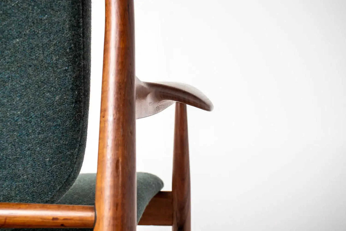 Finn Juhl Model 136 Lounge Chair for France & Son Circa 1950's Eco My Home Designer Chair Hobbs Modern ecomyhome.store United States