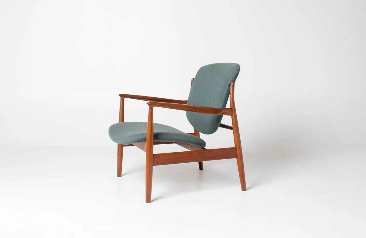 Finn Juhl Model 136 Lounge Chair for France & Son Circa 1950's Eco My Home Designer Chair Hobbs Modern ecomyhome.store United States