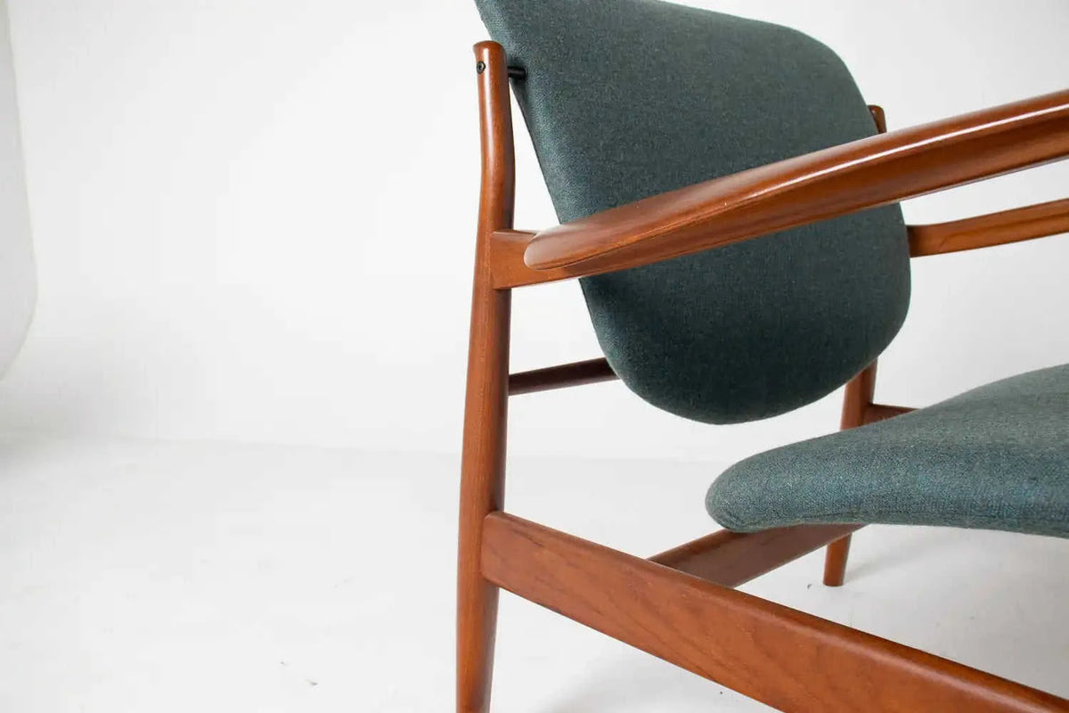Finn Juhl Model 136 Lounge Chair for France & Son Circa 1950's Eco My Home Designer Chair Hobbs Modern ecomyhome.store United States