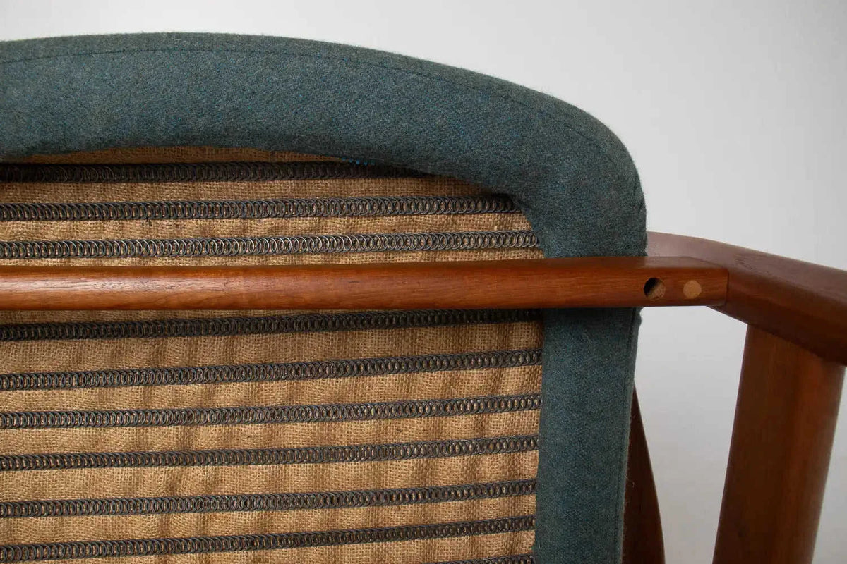 Finn Juhl Model 136 Lounge Chair for France & Son Circa 1950's Eco My Home Designer Chair Hobbs Modern ecomyhome.store United States