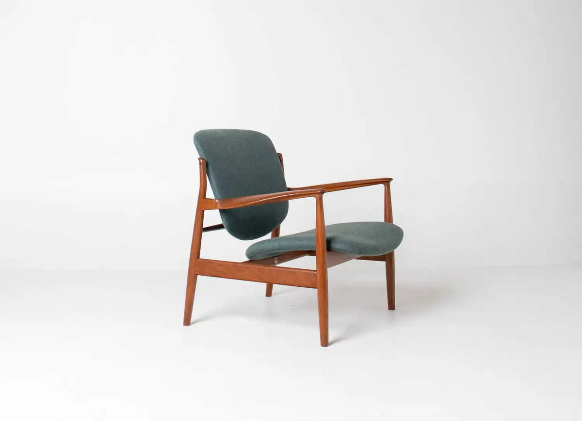 Finn Juhl Model 136 Lounge Chair for France & Son Circa 1950's Eco My Home Designer Chair Hobbs Modern ecomyhome.store United States