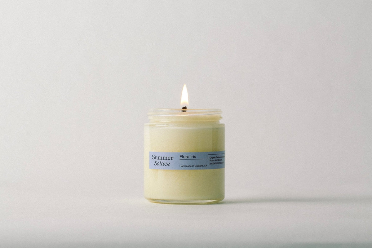 Flora Iris – Travel Candle | Orris Root & Palo Santo