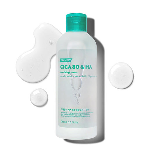 FRANKLY CICA 80 & Hyaluronic Acid Toner 260ml