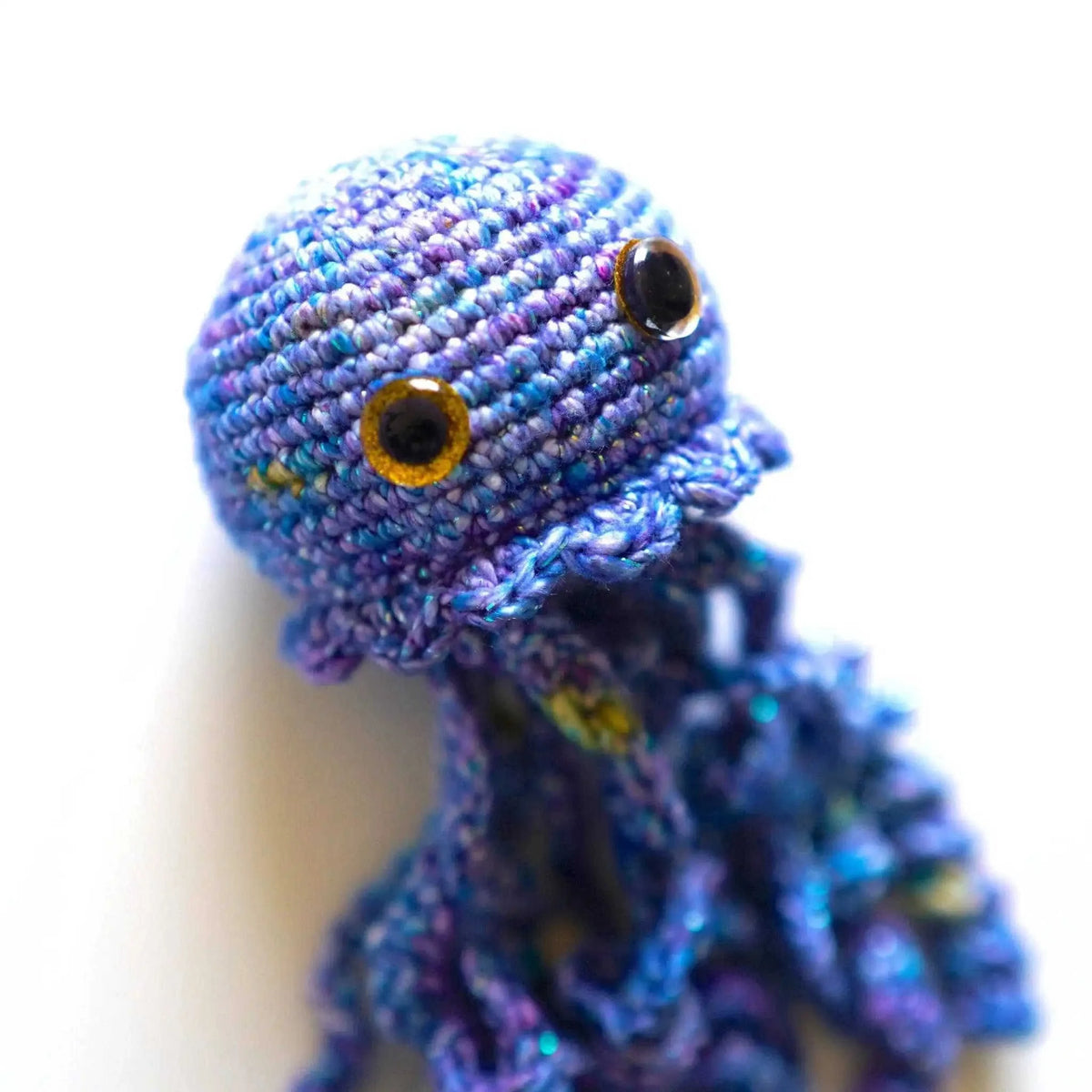 Galaxy Jellyfish Amigurumi - Crochet Pattern Eco My Home Patterns Darn Good Yarn ecomyhome.store United States