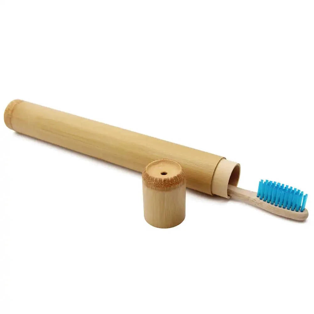 Genkent Bamboo Toothbrush Set with Charcoal Eco My Home  Natural Toothbrush ecomyhome.store United States