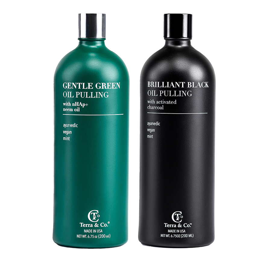 Gentle Green Oil Pulling – Enamel Support & Gum Health