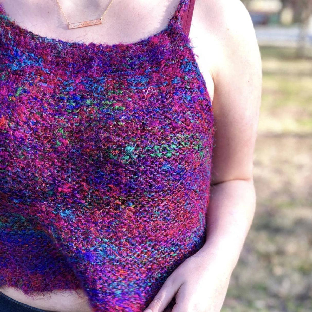 Get It, Girl Crop Top Knit Pattern