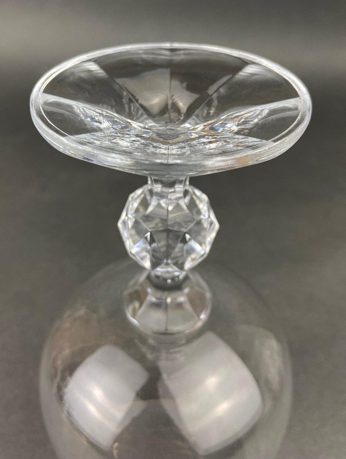 Vintage Bohemian Crystal Goblets, Queen's Lace Etched Stemware, Set of 6