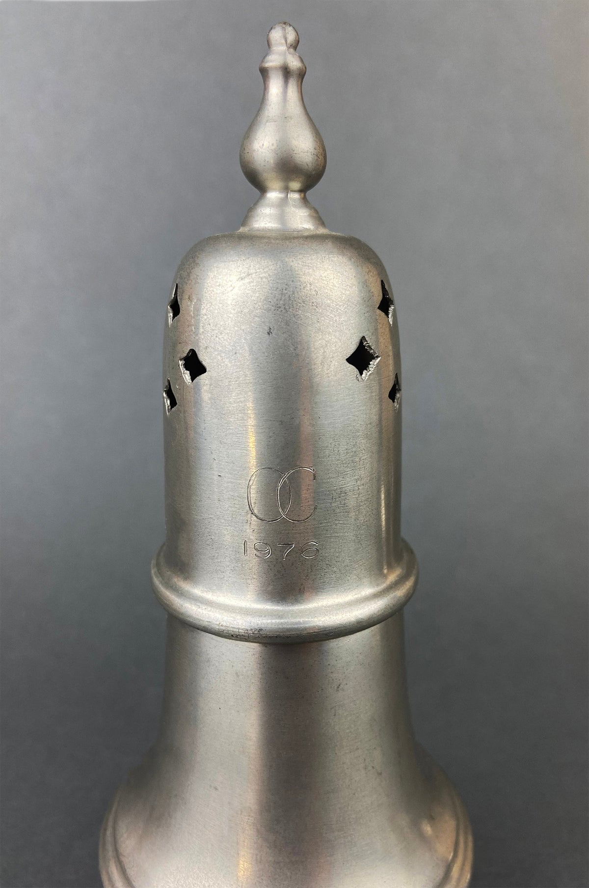 Vintage Reed & Barton Pewter Muffineer, Ladies Doubles Runner Up