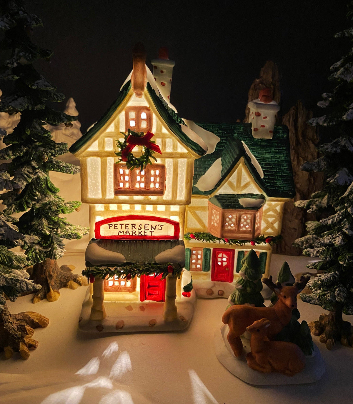 Department 56 Dickens Village Illuminated Church Christmas Village House