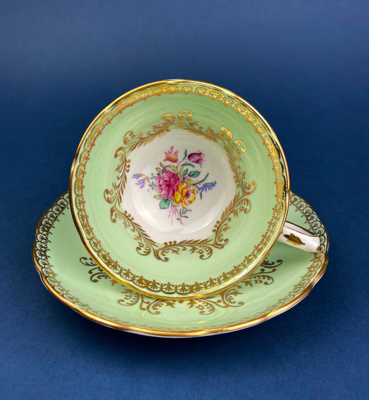Vintage Tea/Coffee Cup and Saucer. Royal Stafford. Fine Bone China Made in England.
