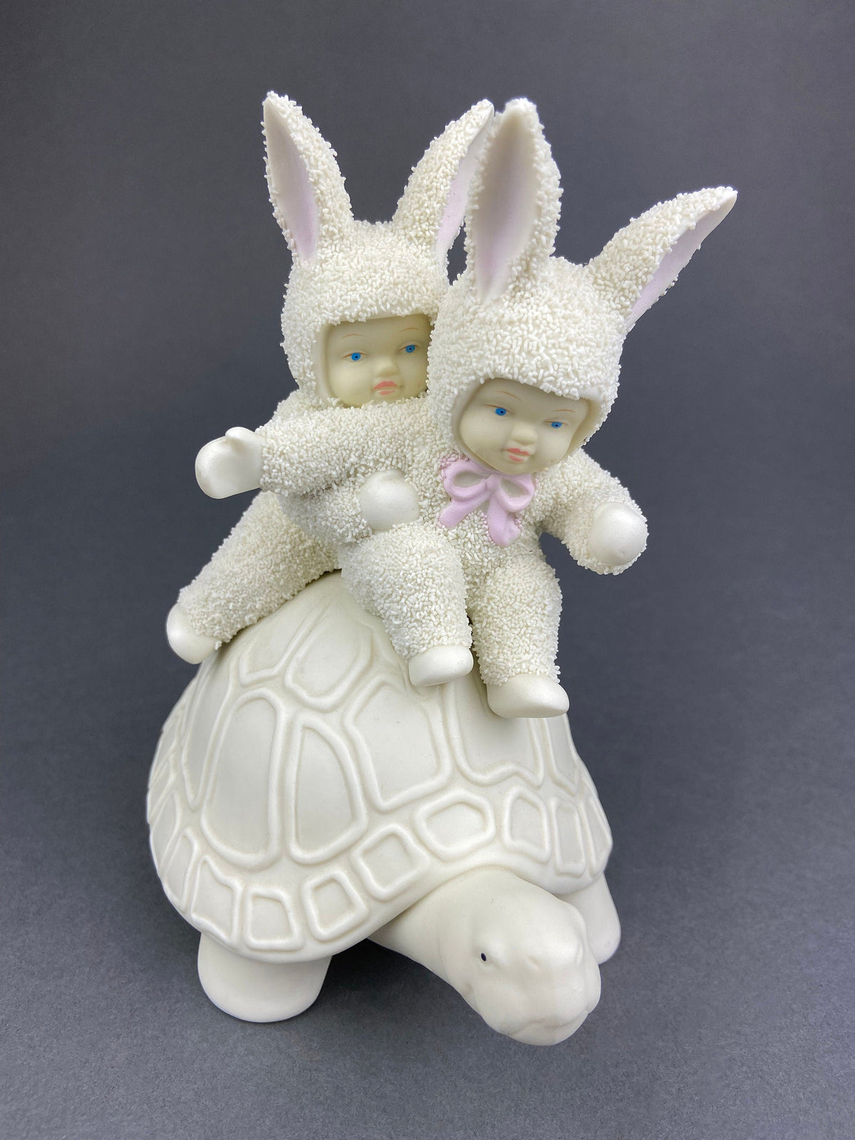 Dorthy in Wizard of Oz with Toto & Snowbabies. Dept. 56 Premiere Edition, Guest Collection. Collectible Porcelain Figurine.