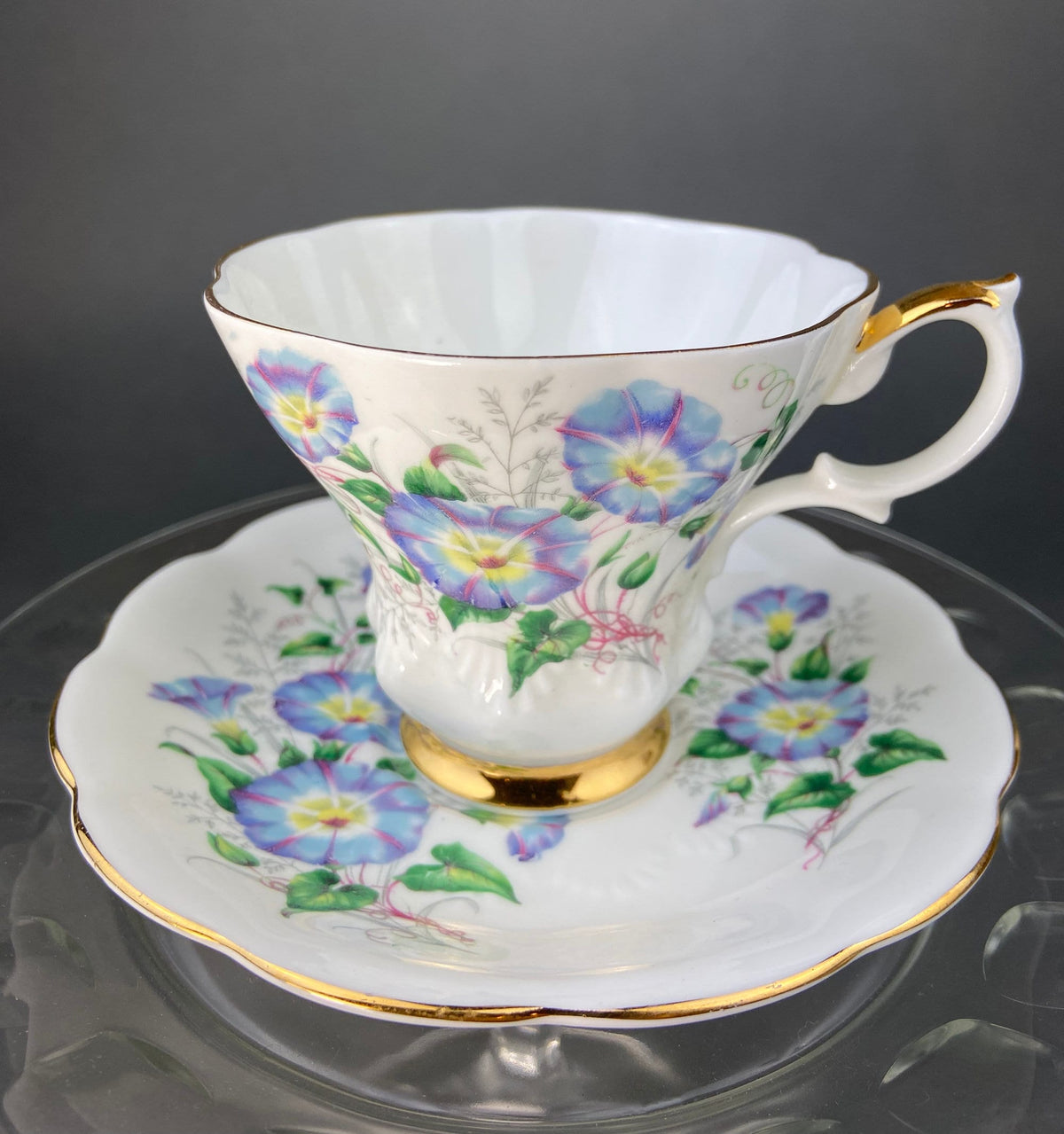 Vintage Royal Albert Bone China Tea Cup and Saucer - Primrose Friendship Series