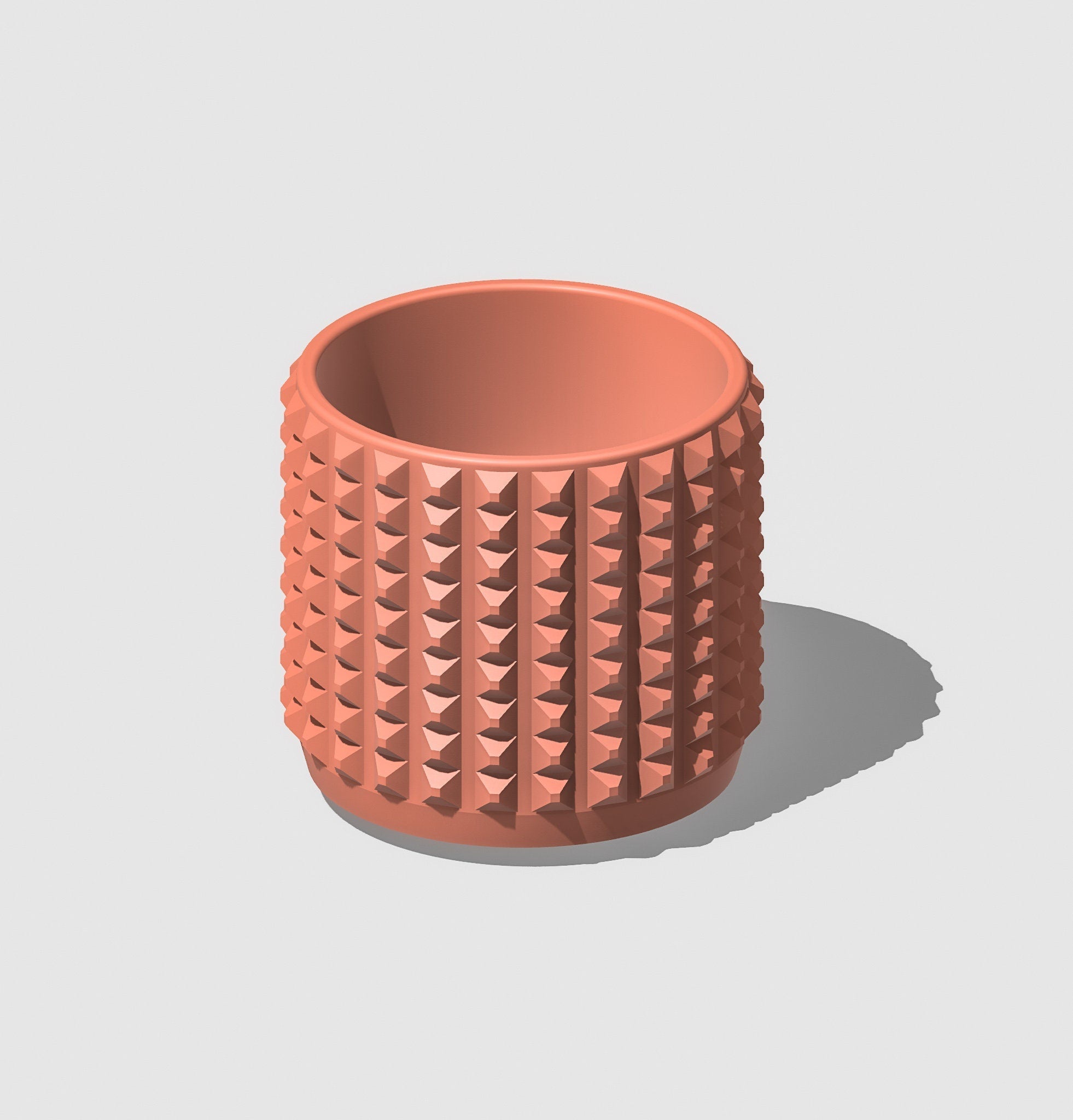 Cubist Planter with Drainage