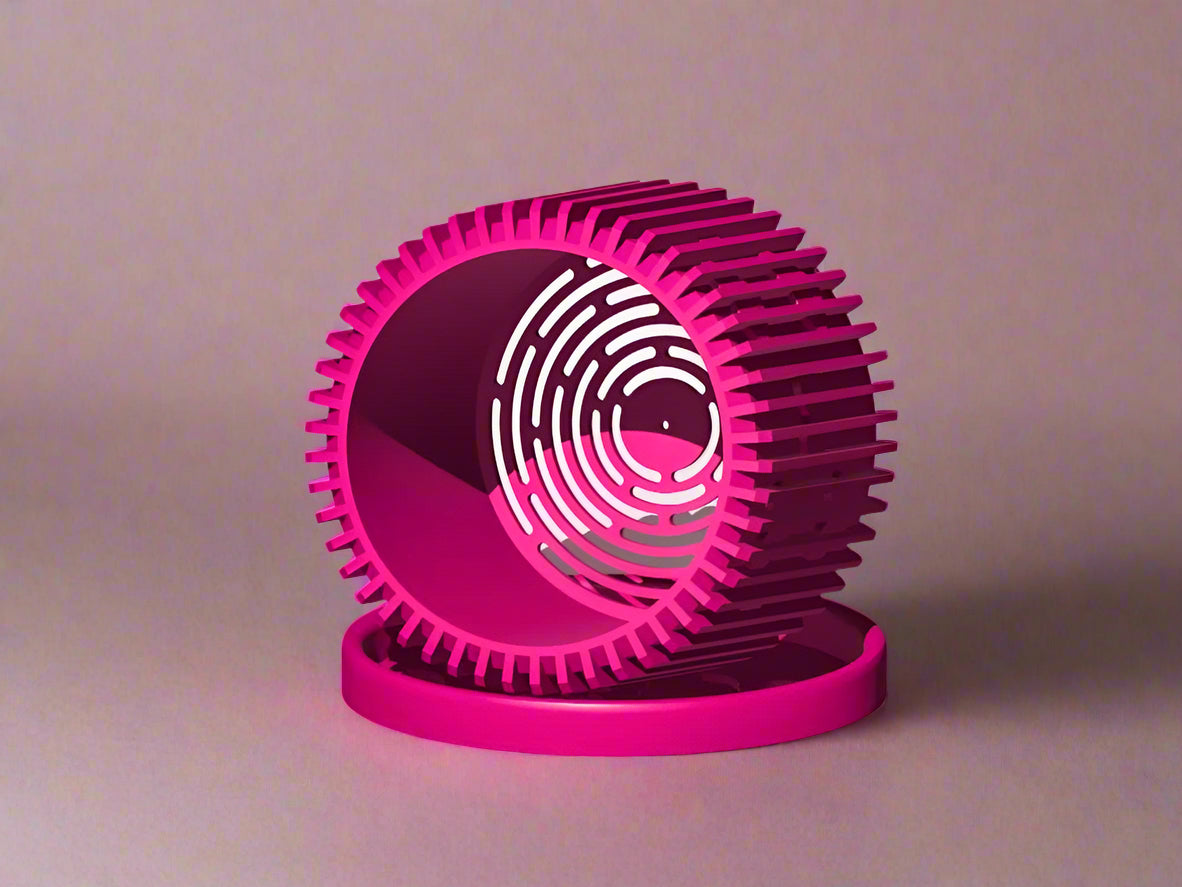 Modern Heart-Shaped Planter with Drainage & Saucer – Unique Valentine’s Day Gift for Plant Lovers, 3d Printed Planter Home Hosting Decor,