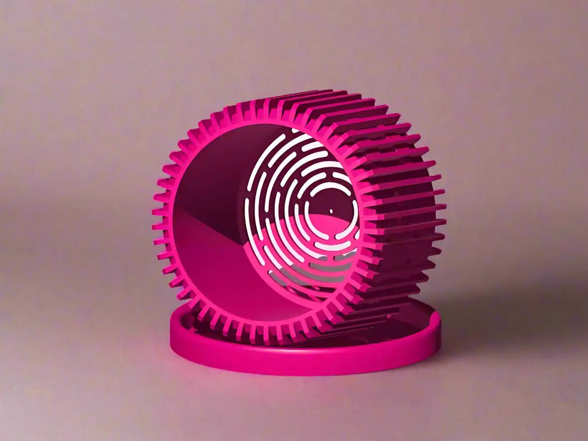 Modern Heart-Shaped Planter with Drainage & Saucer – Unique Valentine’s Day Gift for Plant Lovers, 3d Printed Planter Home Hosting Decor,