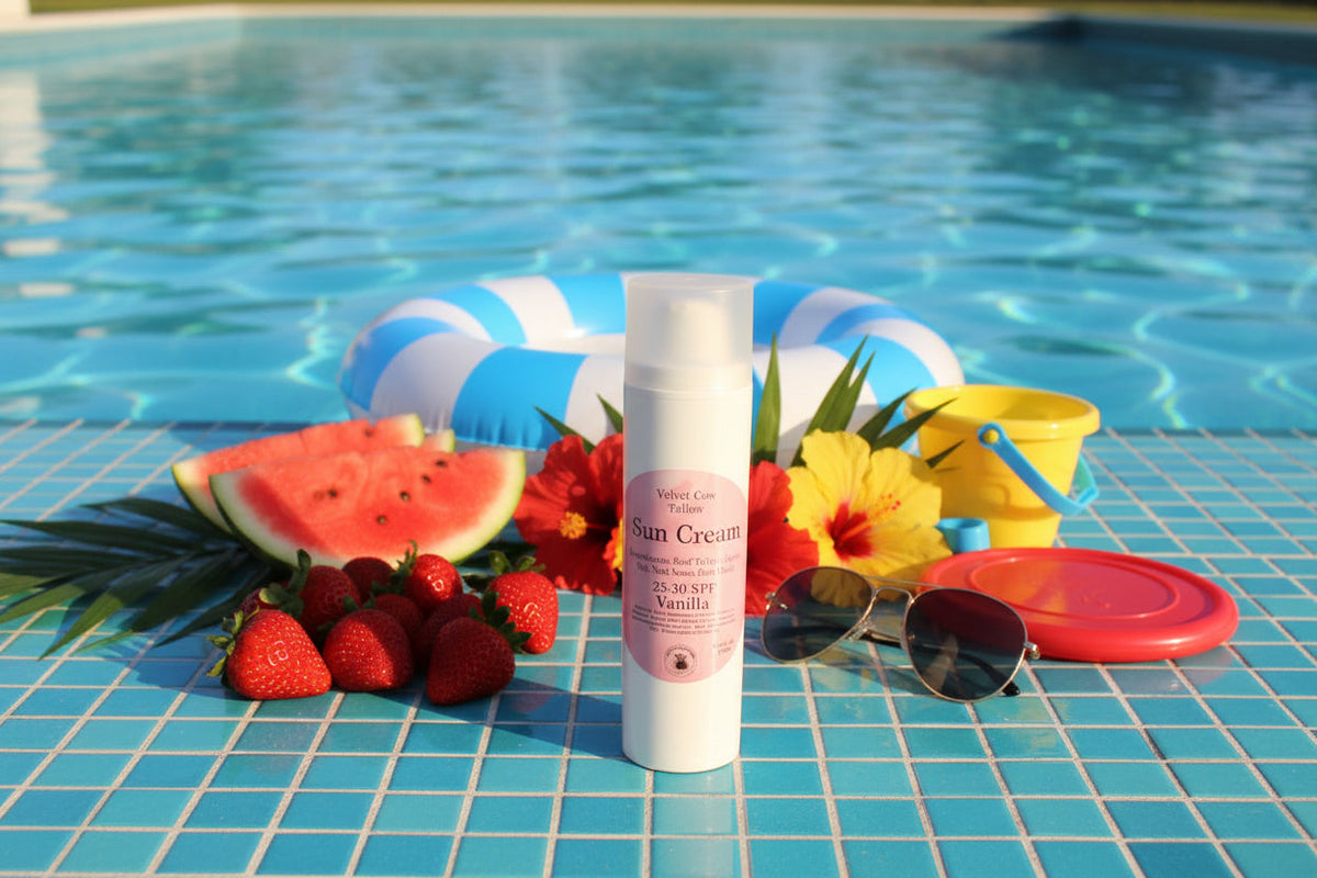 Tallow Mineral Sun Cream | Natural Zinc Oxide Protection