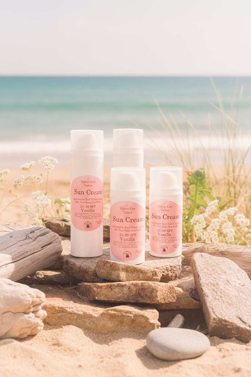 Tallow Mineral Sun Cream | Natural Zinc Oxide Protection