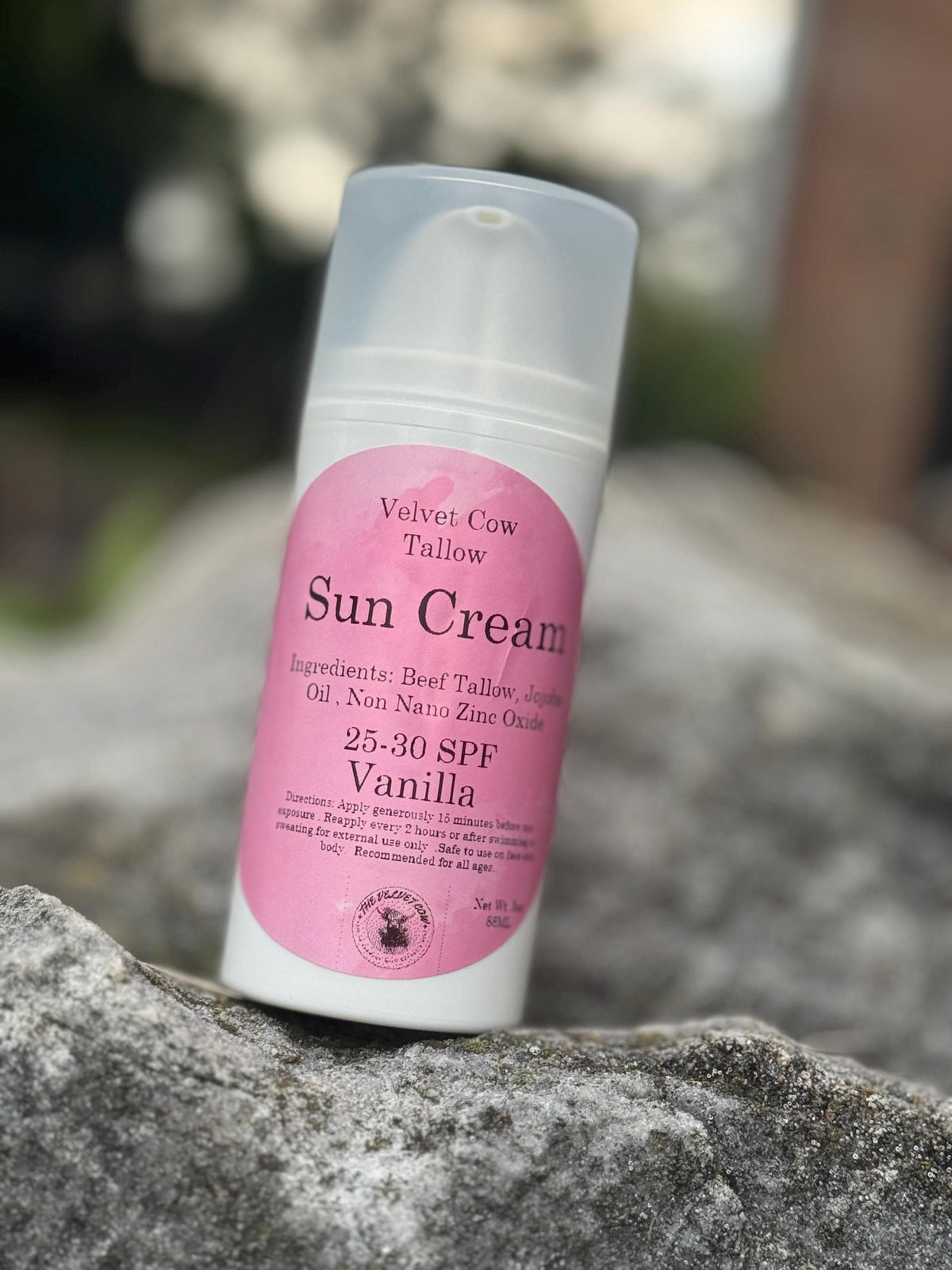 Tallow Mineral Sun Cream | Natural Zinc Oxide Protection