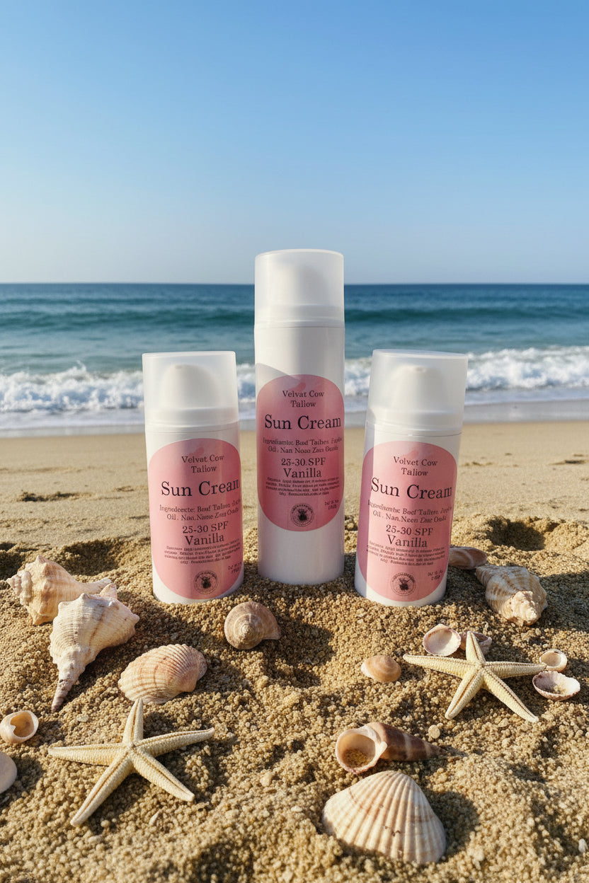 Tallow Mineral Sun Cream | Natural Zinc Oxide Protection
