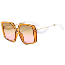 Vibrant Irregular Square Sunglasses