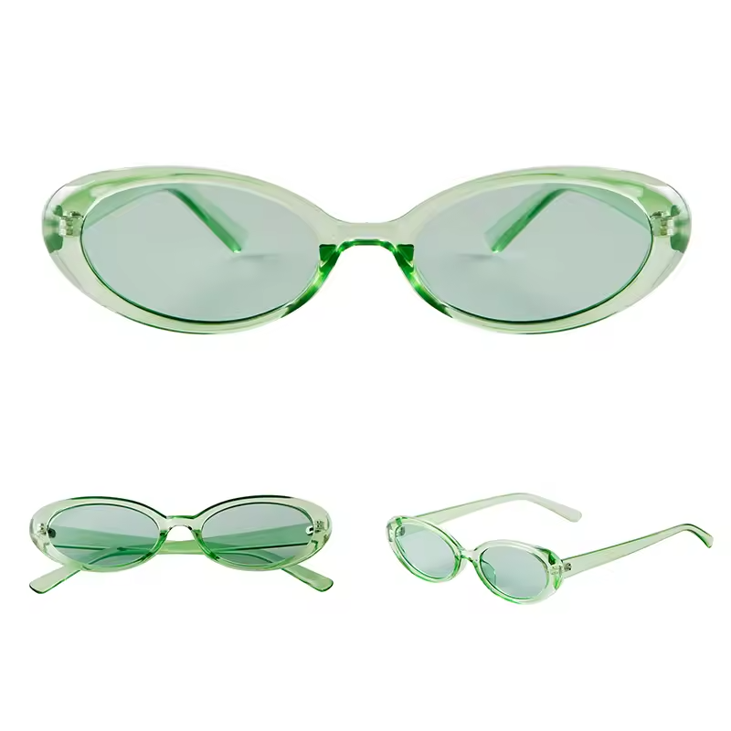 Daring Vintage Oval Sunglasses