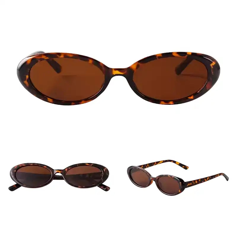 Daring Vintage Oval Sunglasses