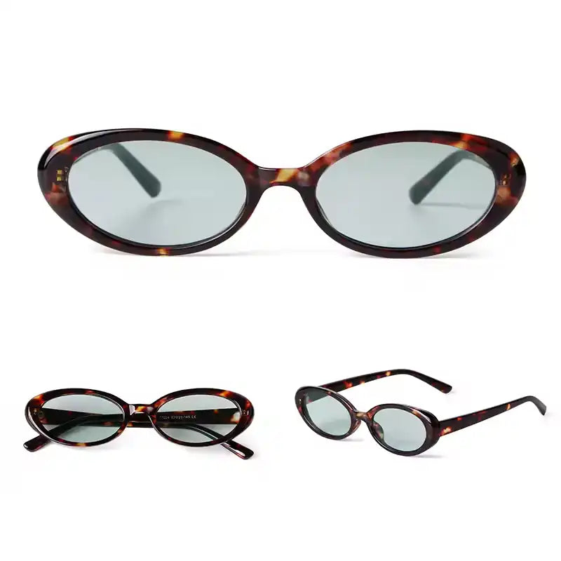 Daring Vintage Oval Sunglasses