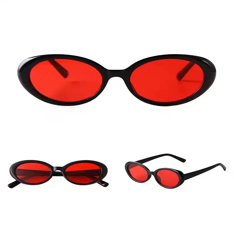 Daring Vintage Oval Sunglasses