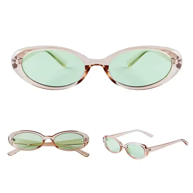Daring Vintage Oval Sunglasses