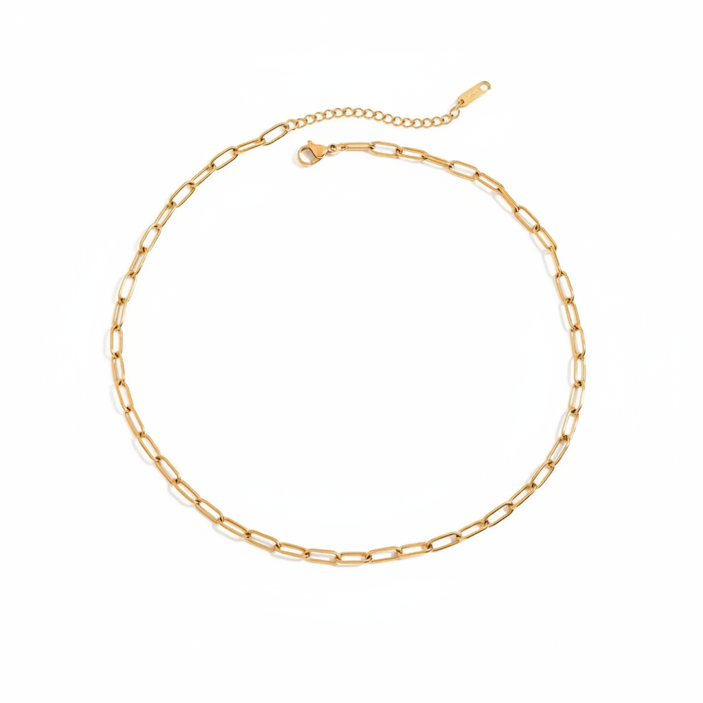 Worthy Gold Zircon Letter Necklace