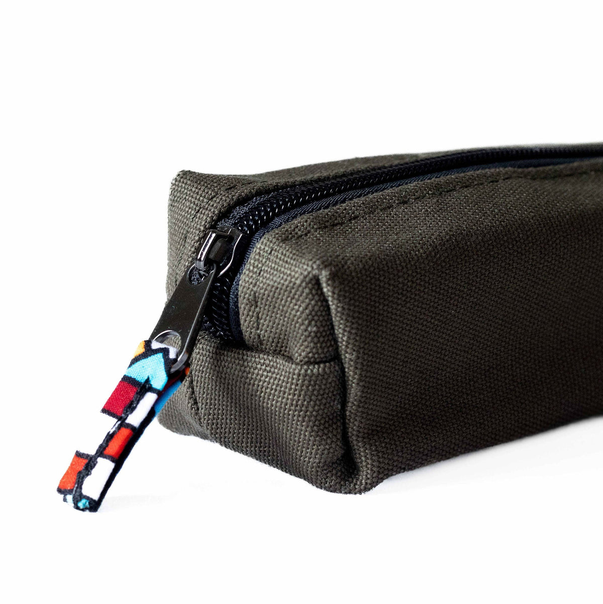 Canvas Pencil Pouch Bag, Everyday Pencil Case