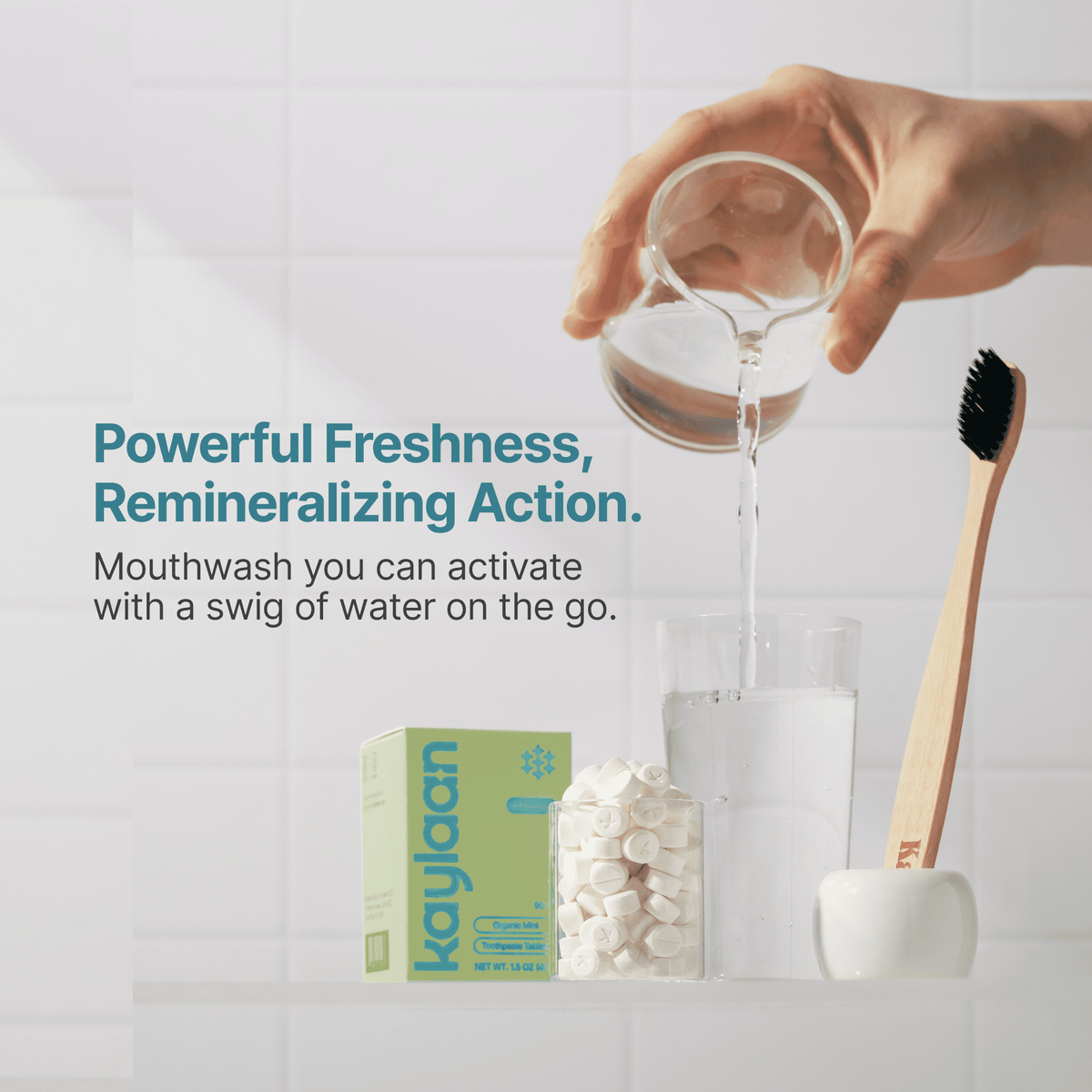 Mouthwash Tablets Refill