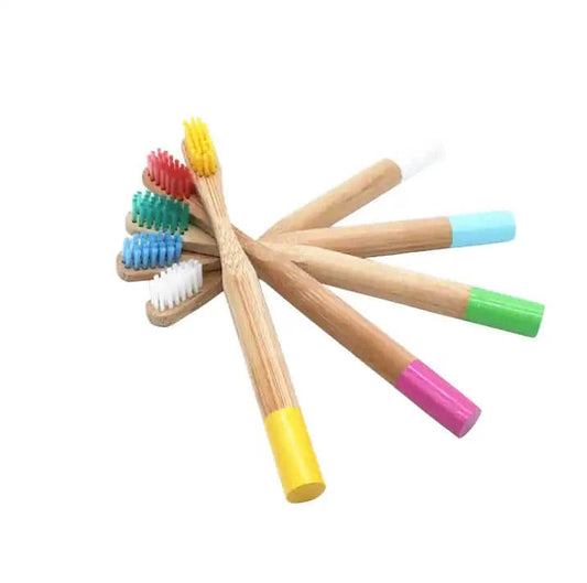 Kids Natural Bamboo Toothbrush Eco My Home  Natural Toothbrush ecomyhome.store United States