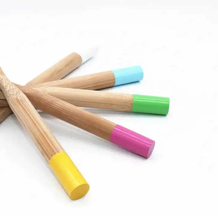 Kids Natural Bamboo Toothbrush Eco My Home  Natural Toothbrush ecomyhome.store United States