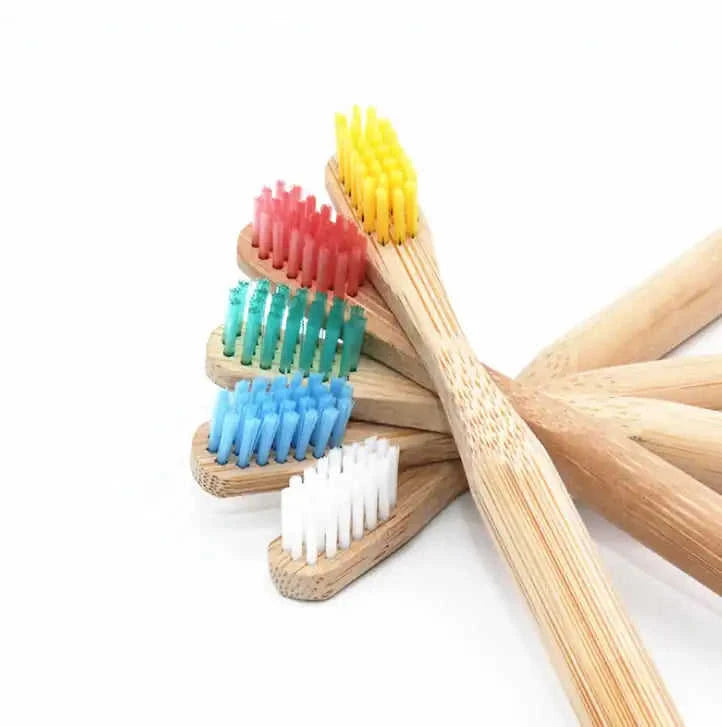 Kids Natural Bamboo Toothbrush Eco My Home  Natural Toothbrush ecomyhome.store United States