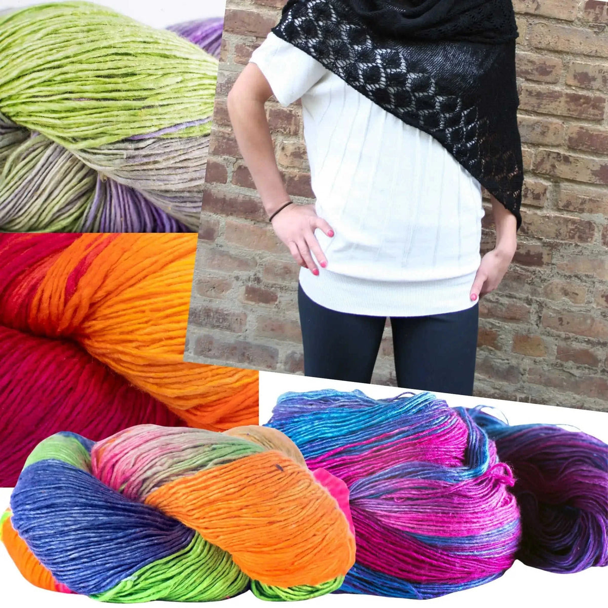 Lace Weight Stash Builder Mega Box Eco My Home Bundles Darn Good Yarn ecomyhome.store United States