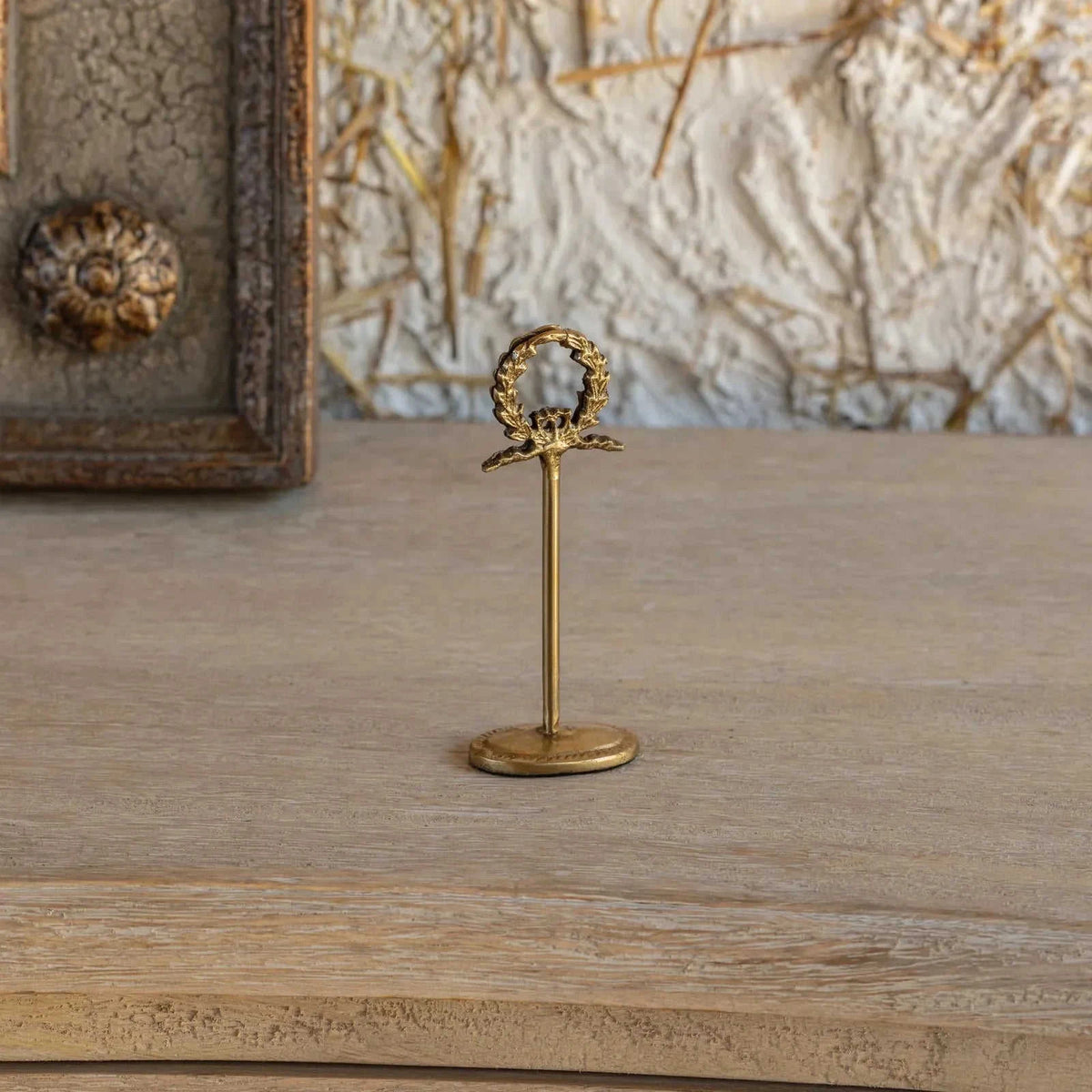 Laurel Place Card Holder - Set of 4 Eco My Home Decorative Objects White Cliff Studio ecomyhome.store United States