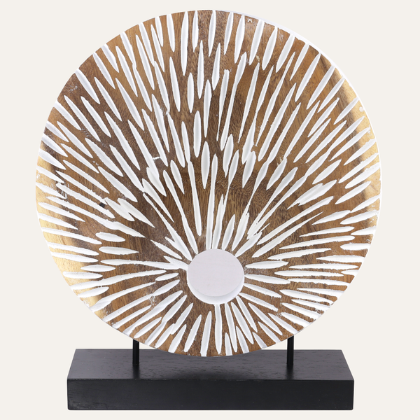 Artisan Spirit – Handmade Wooden Sculpture, Artistic Decorative Home Decor