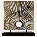 Rustic Essence – Handmade Acacia Wooden Sculpture, Decorative Home Accent
