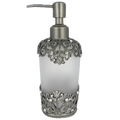 Celestia Glow – Modern Decorative Bathroom Accessory Handmade Soap Dispenser, 9 oz