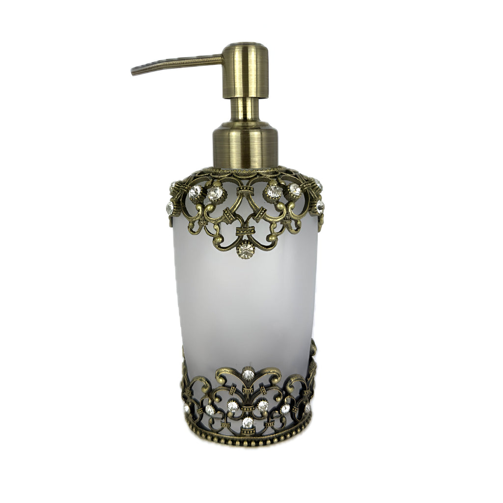 Amara Bliss – Modern Decorative Bathroom Accessory Handmade Soap Dispenser, 9 oz