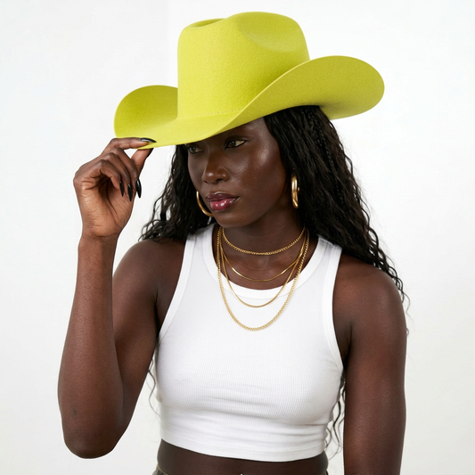 Resilient Wool Wide Brim Fedora